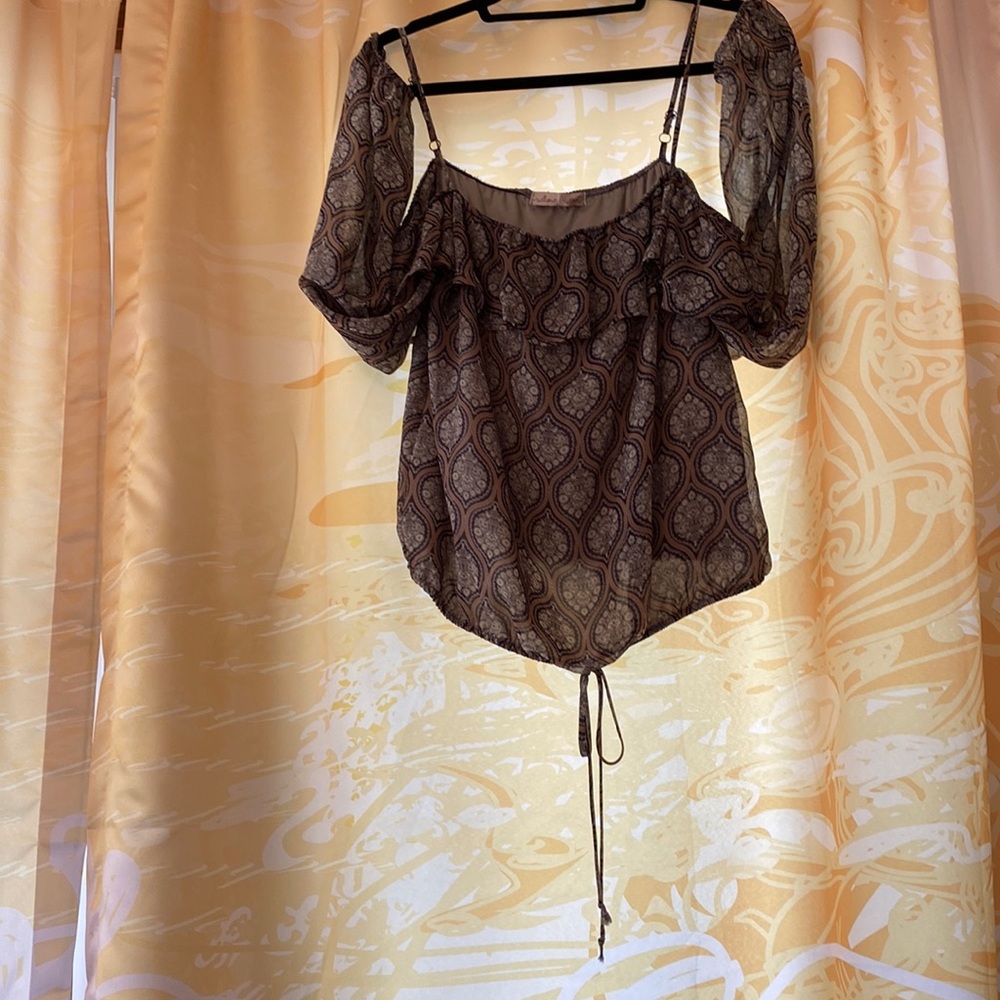 willow & root boho top size medium